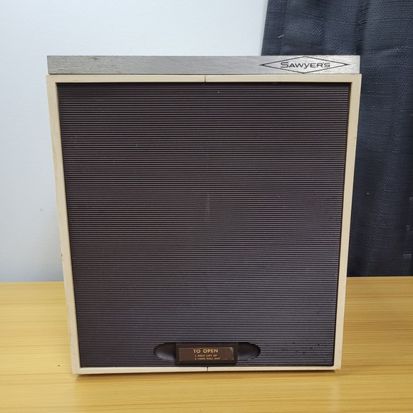 Sawyers Tray-Master Slide File with 9 Easy Edit Slide‎ Trays Full Of Vintage